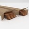 Ekena Millwork 94H x 1/4T Adjustable Wood Slat Wall Panel Kit w/ 4W Slats, Cherry contains 11 Slats SWW55X94X0250CH - alternate 4